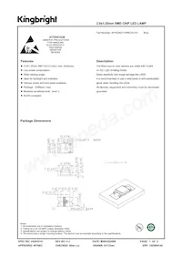APHCM2012PBC/A-F01 Datenblatt Cover