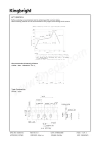 APT1608PBC/A數據表 頁面 4