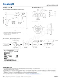 APTB1612SEKCGKC Datasheet Page 4