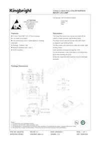 APTF3216SEEZGQBDC Datenblatt Cover