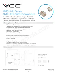 CMD17-21VYD/TR8 Datenblatt Cover