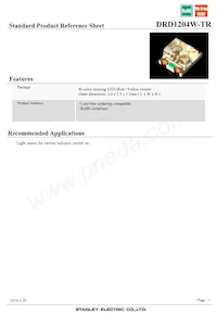DRD1204W-TR Datasheet Cover