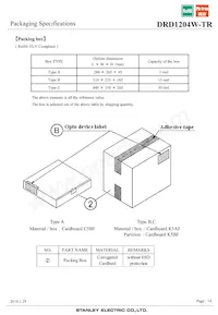 DRD1204W-TR Datenblatt Seite 14