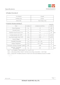 FHA3C64X Datasheet Page 3