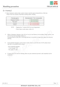 FHA3C64X-H Datasheet Pagina 11