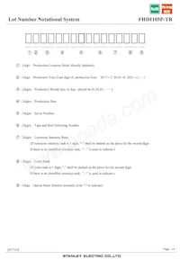 FHD1105P-TR Datasheet Page 18