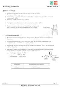 FHD3C64X-H Datasheet Page 12