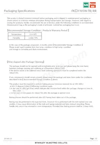 FKA1105W-TR Datasheet Page 11
