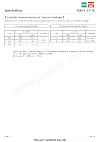 FKR1113F-TR Datasheet Page 4