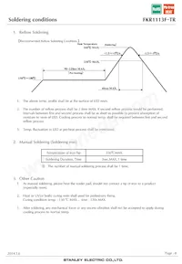 FKR1113F-TR Datasheet Page 8