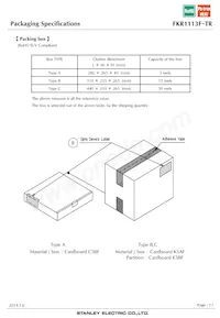 FKR1113F-TR Datasheet Page 12