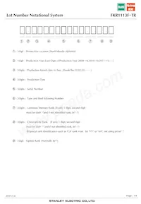 FKR1113F-TR Datasheet Pagina 14