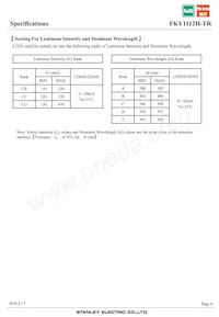 FKY1112H-TR Datasheet Page 4