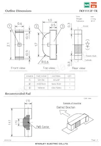 FKY1113F-TR Datasheet Page 2
