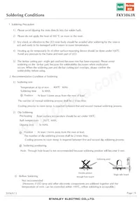 FKY3863X Datasheet Page 9