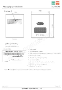 FKY3863X Datasheet Page 13