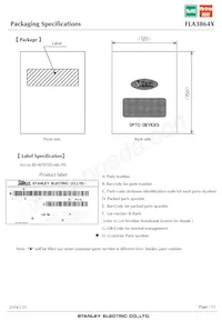 FLA3864X Datasheet Page 13