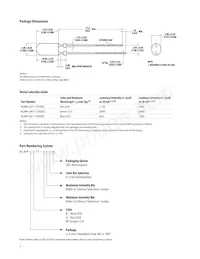 HLMP-LG71-WX000 Datasheet Pagina 2