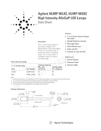 HLMP-WL02 Datenblatt Cover