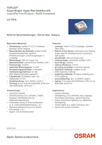 LH T674-L2P1-1-Z Datasheet Cover