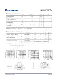 LNJ080V6BRAA Datasheet Copertura