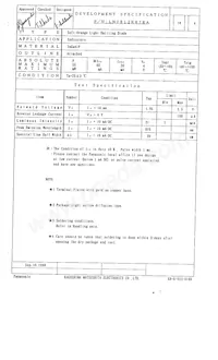 LNJ812K87RA Datasheet Cover