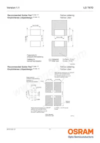 LO T67D-U2AA-24-1-20-R18-Z 데이터 시트 페이지 11