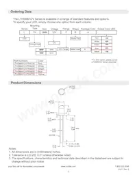 LTH5MM12VFR4600 데이터 시트 페이지 2