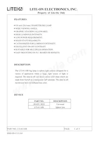 LTJ-811HR Datasheet Pagina 2