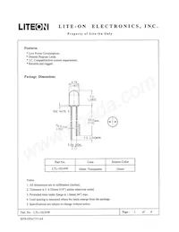 LTL-10234W Datasheet Cover