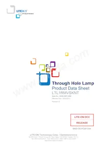 LTL1RMVSKNT Datasheet Cover