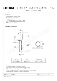 LTL2H3KRK Datasheet Pagina 2