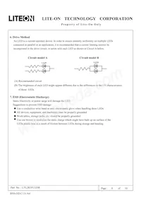 LTL2R3FU3JSR Datasheet Pagina 9