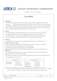 LTL2R3TGY3KS Datasheet Pagina 8