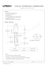 LTL2V3TBS3KS Datenblatt Cover