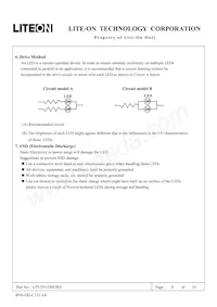 LTL2V3TBS3KS Datasheet Page 8