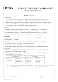 LTL2V3TGX3KS Datasheet Pagina 7