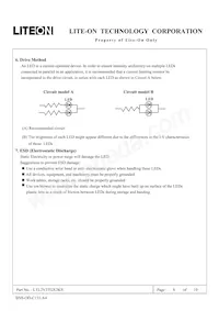 LTL2V3TGX3KS Datasheet Pagina 8