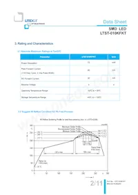 LTST-010KFKT數據表 頁面 3