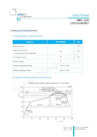 LTST-010KRKT Datasheet Page 3