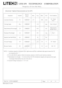 LTST-020KRKT Datasheet Page 4