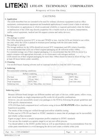 LTST-020KRKT Datasheet Pagina 9