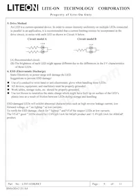 LTST-020KRKT Datasheet Pagina 10