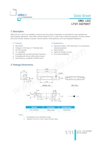 LTST-020TBKT Datasheet Page 2