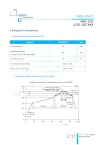 LTST-020TBKT Datasheet Page 3