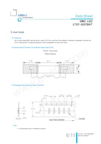 LTST-020TBKT Datasheet Pagina 7