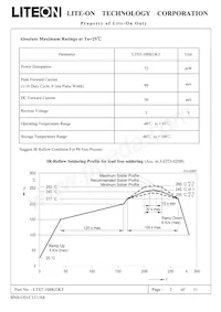 LTST-108KGKT Datasheet Page 3