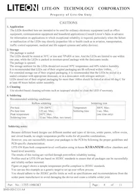 LTST-108KGKT Datasheet Page 9