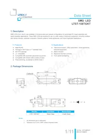 LTST-108TGKT Datasheet Page 2