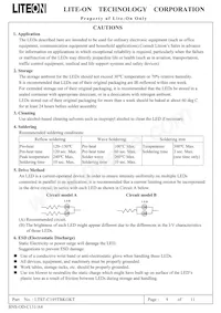 LTST-C195TBKGKT Datasheet Page 10